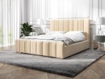 FRONTI Postel MODEL 12 160x200 béžová - MAGIC VELVET 2250