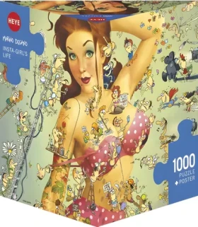 HEYE Puzzle Život Insta-dívky