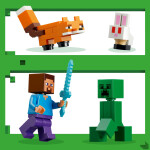 LEGO LEGO® Minecraft® 21583 Steve a dobrodružství v tajze