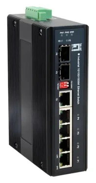LevelOne IES-0600 / Průmyslový switch / 5x GbE / 1x SFP Combo / Kov / DIN lišta / IP30 (IES-0600)