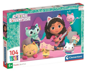 Puzzle Gábinin kouzelný domek 104 dílků