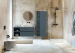 IDEAL STANDARD - CeraTherm Sprchový set s termostatem, průměr 26 cm, 2 proudy, hedvábná černá A7210XG