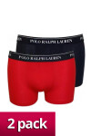 Pánské boxerky pack Ralph Lauren modrá červená