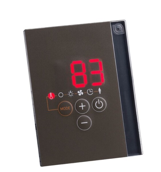 Ovládací panel regulace SENTIOTEC Professional D2i, černá CFSSTC535L