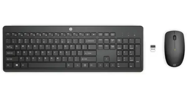 HP Bracket Combo / Bezdrátový set / Klávesnice + myš / USB (M42114-131)