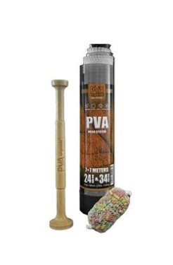 PVA Organic PVA punčochy na tubusu s dřevěným pěchovačem 7+7m 24+34mm (TUB2434)