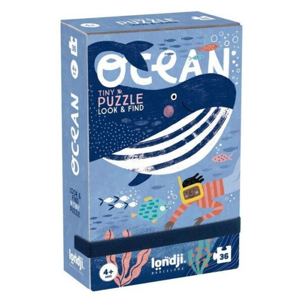 LONDJI Kapesní puzzle Moře - 36 dílků