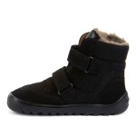 Dětské zimní barefoot boty UP HILL WOOL Black Froddo G3160262-9 - 35