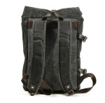 Textilní vintage batoh/ tailbag Atlanta 20L, retro black