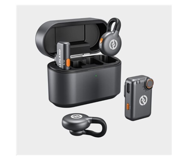 Hollyland LARK M2S Mini Combo Wireless Lavalier Microphone Mini Combo (Space Gray) EDF_1138720