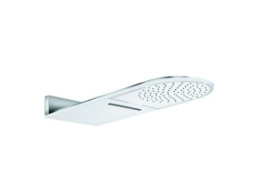 KLUDI - A-Qa Horní sprcha 250, 2 proudy, bílá/chrom 6488091-00
