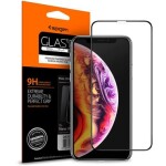 Spigen Glass Full Cover HD ochranné sklo pro Apple iPhone XS Max černá (065GL25232)