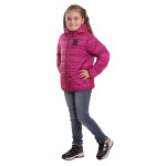 Dětská oboustranná bunda hi-therm ALPINE PRO MICHRO fuchsia red varianta pa 152-158