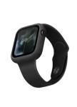 Uniq silikonové pouzdro Lino pro Apple Watch série 4/5 44 mm, černá UNIQ-44MM-LINOBLK