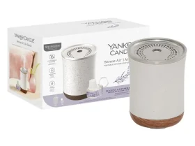 Yankee Candle Vonný difuzér Serene Air 14,7 x 22 cm