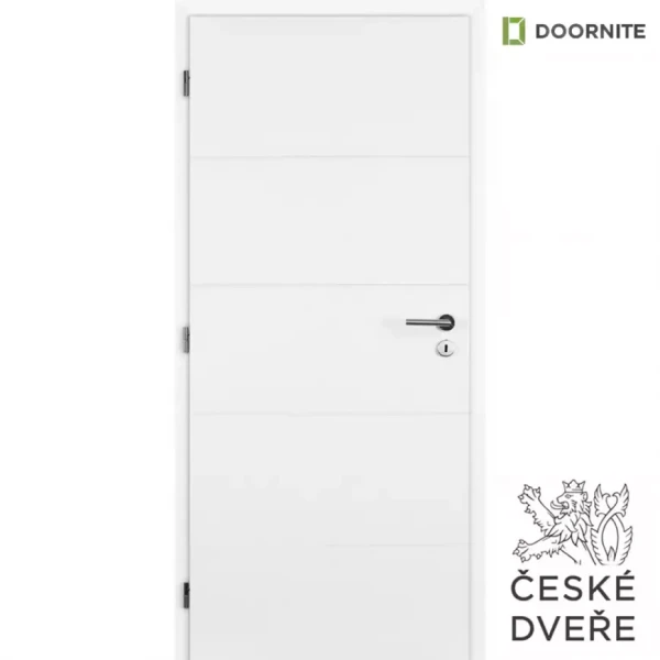 Interiérové dveře Quatro plné 70L bílé
