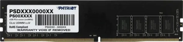 Patriot Signature 32GG 3200MHz / DIMM / DDR4 / CL22 / Unbuffered / Non-ECC / 1.2V (PSD432G32002)