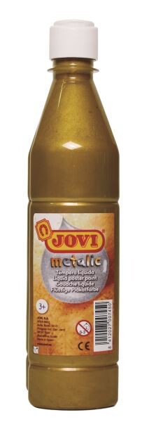 Temperová barva JOVI 500ml metalická zlatá