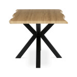 Jídelní stůl 180x90cm, mdf, divoký dub, HT-F4618 OAK