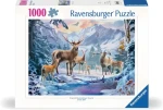 RAVENSBURGER Puzzle Jeleni v zimě