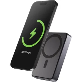 Spello ForcePack Alu 10000 mAh vesmírně šedá / Powerbanka / USB-C / Qi2 / MagSafe (9915101300267)
