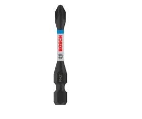 BOSCH Sada prodloužených bitů PRO Impact PH2 / Délka 55 mm / 2 ks / šestihranná stopka 1/4" (2608522520)