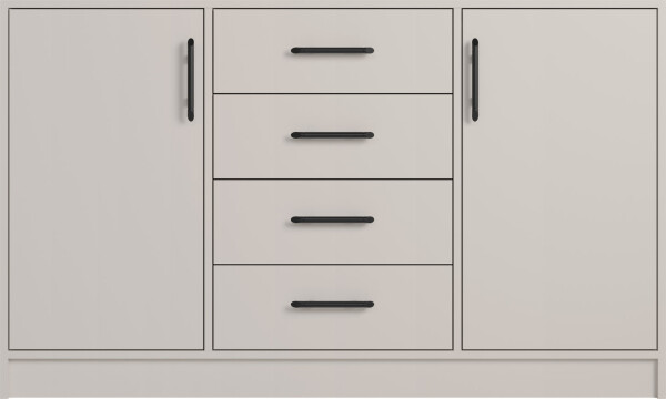 Komoda Smart SRK1 Barva korpusu + barva dveří: Kašmír