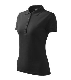 Pique Polo polokošile dámská antracitový melír 2XL