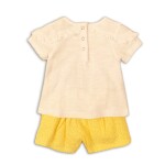 Kojenecký set dívčí - tričko a kraťasy, Minoti, Fruits 3, holka - 80/86 | 12-18m