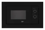 Beko BMOB20202B černá / Vestavná mikrovlnná trouba / otočné ovládání / šířka 595 mm (BMOB20202B)