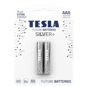 Baterie Tesla AAA Silver+ ks