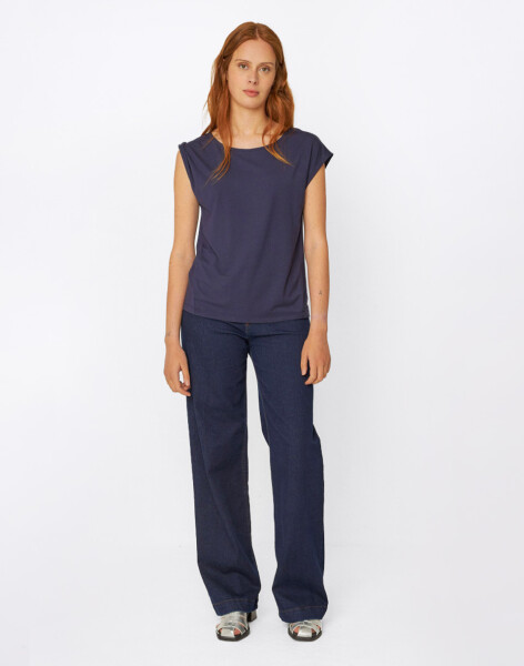 Tričko SKFK Zur-4 T-Shirt Navy Violet