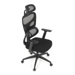 Kancelářská židle, houpací mechanismus, černá, KA-K2080 BK