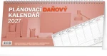 NOTIQUE Plánovací daňový 2027 / Stolní kalendář / 33 × 14,5 cm