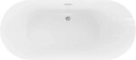 MEXEN - ROXY volně stojící vana 180x85, bílá bez krytky přepadu a zátky 51201808500-SS