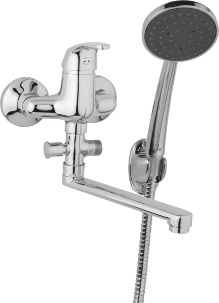 JB Sanitary Nástěnná umyvadlová a sprchová baterie SLIM, rozteč 100 mm A10 31 11