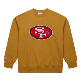 Mitchell & Ness Pánská mikina San Francisco 49ers NFL Dusted Crew Velikost: XL