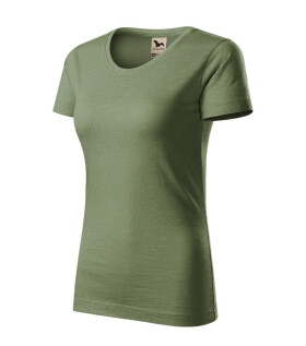 Native (GOTS) tričko dámské khaki XS
