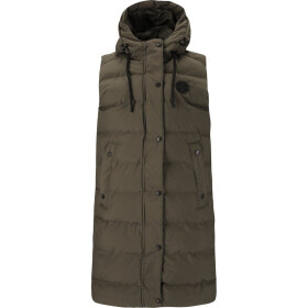 Dámská vesta Weather Report Chief W Long Puffer Vest - velikost 46