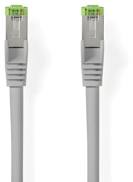 Nedis šedá / Patch kabel / Cat 8.1 / S/FTP / 20 m / LSZH (CCGL85520GY200)