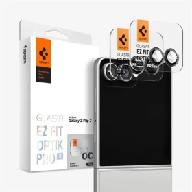 Spigen Glass tR EZ Fit Optik Pro HD Ochranné sklo kamery pro Samsung Galaxy Z Flip 7 černá (2ks) (AGL09587)