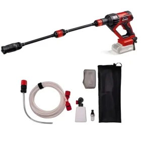 Einhell HYPRESSO 18/24-1 červená/černá / Aku tlaková mycí pistole / 18V / 24 bar / 240 l/h / bez aku a nabíječky (4140135)