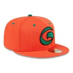 New Era Pánská kšiltovka Pittsburgh Pirates MLB Greensboro Grasshoppers Batting Practice Authentic 59FIFTY Fitted Velikost: 7 1/2