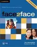 Face2face Pre-intermediate Workbook with Key,2nd - Tims Nicholas