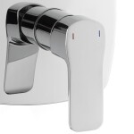 Sprchová baterie SAT Cube Way včetně podomítkového tělesa chrom CU210 CU210