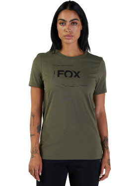 Fox Invent Tomorrow Olive Green dámské tričko krátkým rukávem