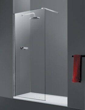 HOPA - Walk-in sprchový kout LAGOS CHROM - Barva rámu - Chrom/Leštěný hliník (ALU), Rozměr A - 80 cm BCLAGO80CC