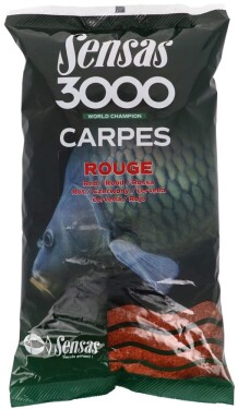 Sensas Krmítková směs 3000 Classic 1kg - Kapr červený,Sensas Krmítková směs 3000 Classic 1kg - Kapr červený