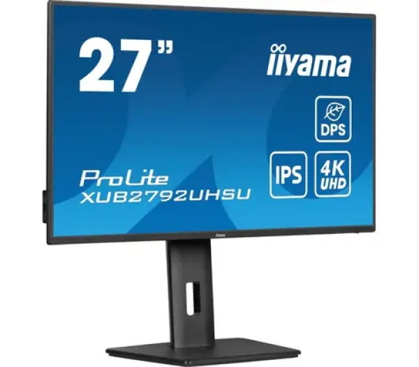 27" IIYAMA ProLite XUB2792UHSU-B6 černá / IPS / 3840x2160 / 16:9 / 4ms / 1300:1 / 350cd / repro / HDMI / DP (XUB2792UHSU-B6)
