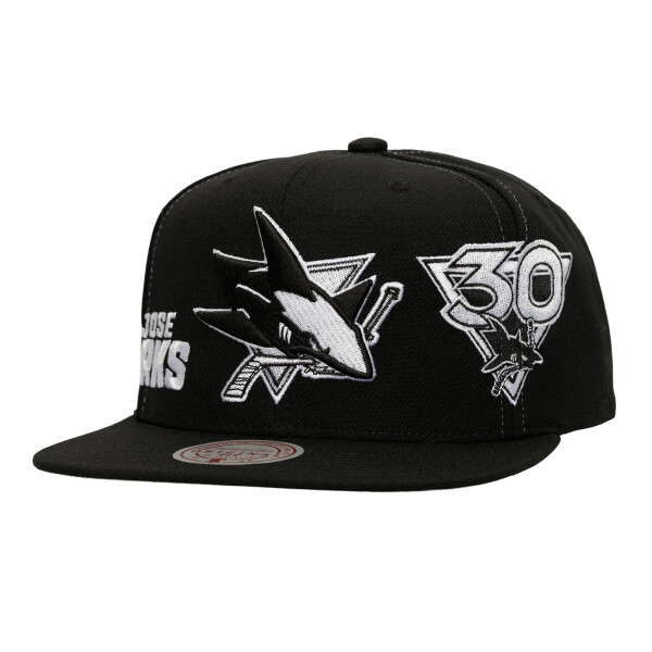 Mitchell & Ness Pánská kšiltovka San Jose Sharks NHL Trifecta Snapback